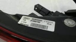 AUDI Audi S3 8V left rear light 8V3945095D tail light rear left faulty LED — thumbnail 7