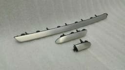 AUDI Audi S3 8V A3 RHD Dashboard Veneer Set 8V2853189AE Right Handlebar Aluminum — thumbnail 3