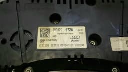 AUDI Audi S3 8V Instrument Cluster 8V0920972A Speedometer 2.0 TFSi MPH — thumbnail 7