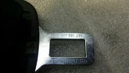 AUDI Audi S3 8V right rear seat belt 8V3857805 seat belt belt rear right — thumbnail 3