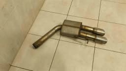 AUDI Audi S5 8T Right Exhaust Silencer Exhaust Muffler Right SPORT — thumbnail 2