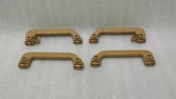 PORSCHE Porsche Cayenne 957 roof handles 7L0857608A holder handle set beige — thumbnail 2