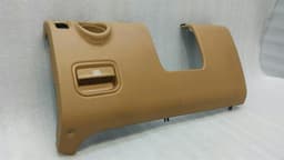 PORSCHE Porsche Cayenne 957 Knee Cover 95552505018G1 Knee Cover Full Leather Beige — thumbnail 3
