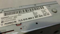 PORSCHE Porsche Cayenne 957 911 997 987 DVD ROM 7L5919969E Sat Nav Computer Navigation — thumbnail 4