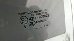 PORSCHE Porsche Cayenne 957 RLH Door Glass 95554261111 Rear Door Glass LI Dark Tinted — thumbnail 3