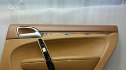 PORSCHE Porsche Cayenne 957 door card RR 95555516405PBU door panel rear full leather — thumbnail 10