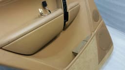 PORSCHE Porsche Cayenne 957 door card RL 95555516905PBU door panel rear full leather — thumbnail 3