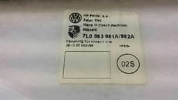 PORSCHE Porsche Cayenne 957 door card RL 95555516905PBU door panel rear full leather — thumbnail 6