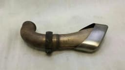 PORSCHE Porsche Cayenne 957 exhaust silencer 95511125140 exhaust muffler left — thumbnail 4
