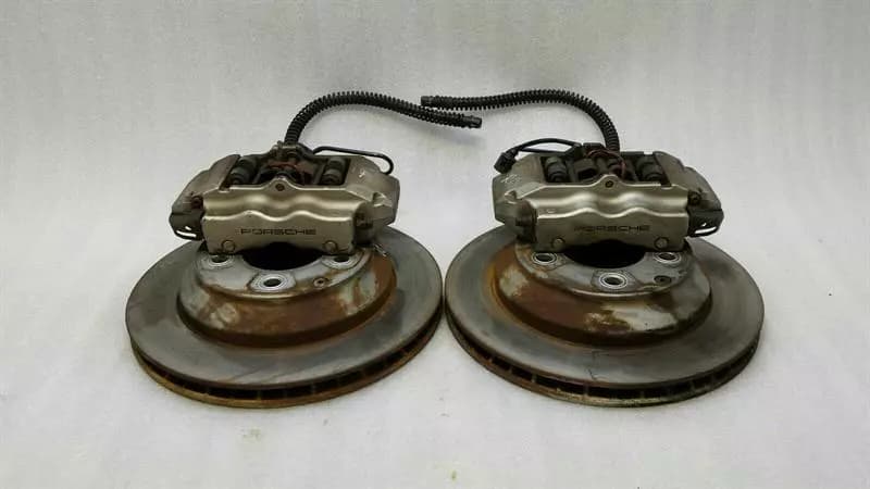 Porsche Cayenne 957 S Rear Brake Kit 95535242142 Brake Rear Set 4.8 Brembo