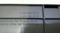 MERCEDES-BENZ Mercedes S-Class W222 Warning Triangle A0008900597 Warning Triangle — thumbnail 6