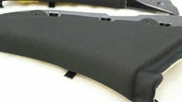 MERCEDES-BENZ Mercedes S-Class W222 C Post Covers A2226904104 C Pillar Cover Set Black — thumbnail 3