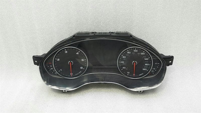 AUDI AUDI A6 4G INSTRUMENT CLUSTER 4G8920984H SPEEDOMETER 3.0 TDI V6 MPH