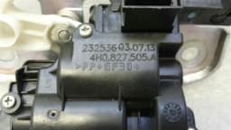 AUDI Audi A6 4G boot lock 4H0827505A tailgate lock — thumbnail 3