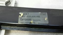 AUDI Audi A6 4G right rear door winder 4G0839462 window regulator rear right — thumbnail 5