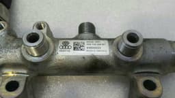 AUDI Audi A6 4G Fuel Rail 059C130090CN Injection Strip Pipe Distributor SET 3.0 TDI — thumbnail 3