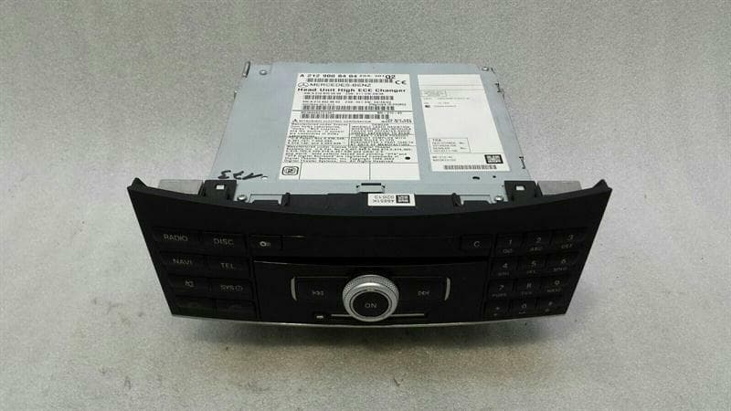 MERCEDES-BENZ MERCEDES E W207 W212 CD player A2129008404 Audio System Controller COMAND HIGH