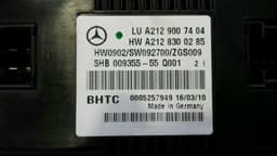 MERCEDES-BENZ Mercedes E Class W207 W212 Car Climate Control A2129007404 Climate Control Panel — thumbnail 6