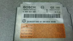 MERCEDES-BENZ Mercedes CLK W209 Safety Module ECU A2038207385 Air Control Unit SRS. — thumbnail 5