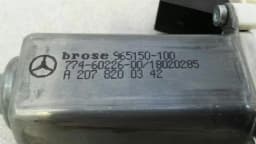 MERCEDES-BENZ Mercedes E Class W207 Left Door Window Motor A2078200342 Window Regulator Motor Left — thumbnail 5