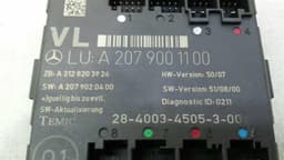 MERCEDES-BENZ Mercedes E Class W207 Left Door Module A2079001100 Door Control Unit Left — thumbnail 5