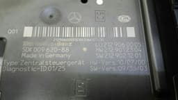 MERCEDES-BENZ Mercedes E Class W207 Rear SAM Unit A2129060005 Rear Fuse Box — thumbnail 6