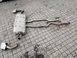 PORSCHE Porsche Cayenne 958 Exhaust Silencer Facelift Exhaust Muffler DIESEL — thumbnail 3