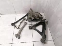 PORSCHE Porsche Cayenne 958 92A left rear hub 95833161110 wheel bearing housing rear left — thumbnail 2