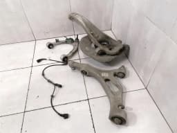 PORSCHE Porsche Cayenne 958 92A Left Front Hub 95834115500 Wheel Bearing Housing Front Left — thumbnail 2