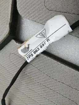 PORSCHE Porsche Cayenne 958 92a 7p5963557k Seat Heater Seat Heating Right — thumbnail 10