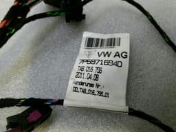 PORSCHE Porsche Cayenne 958 92A RRH Door Wiring 7P5971694D Door Wiring Harness Rear Right — thumbnail 2