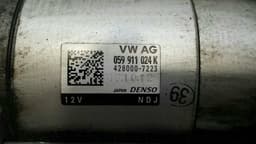 PORSCHE Porsche Cayenne 958 92a Starter Engine 059911024K Starter 3.0TDI — thumbnail 2