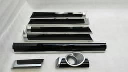 PORSCHE PORSCHE CAYENNE 958 92A VENEER SET PIANO LACQUER 7P5857222AB RIGHT HAND DRIVE RHD — thumbnail 1