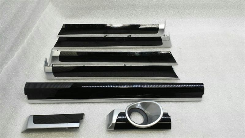 PORSCHE PORSCHE CAYENNE 958 92A VENEER SET PIANO LACQUER 7P5857222AB RIGHT HAND DRIVE RHD