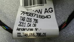 PORSCHE Porsche Cayenne 958 92A RLH Door Wiring 7P5971694AD Door Wiring Harness Rear Left — thumbnail 6