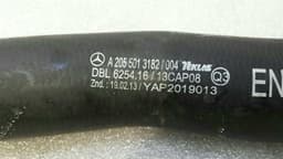 MERCEDES-BENZ Mercedes C Class W205 Cooling Pipe A2055013182 Coolant Hose Hose OM651 — thumbnail 3