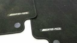 MERCEDES-BENZ Mercedes C Class W205 Front Floor Mat Set W205 RHD RIGHT HANDLEBAR — thumbnail 2
