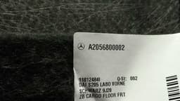 MERCEDES-BENZ Mercedes C Class W205 Boat Floor A2056800002 Trunk Trim — thumbnail 3