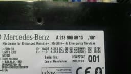 MERCEDES-BENZ Mercedes C Class W205 Multimedia Module A2139008013 ECU Interface — thumbnail 6