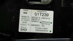 MERCEDES-BENZ Mercedes Saloon W205 RLH Door Winder A2057307904 Window Regulator Rear Left. — thumbnail 5
