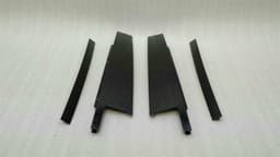 MERCEDES-BENZ Mercedes C Class W205 Body Mouldings A2056901087 B Pillar Strip Set Gloss Black — thumbnail 1