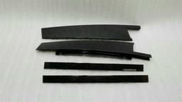 MERCEDES-BENZ Mercedes C Class W205 Body Mouldings A2056901087 B Pillar Strip Set Gloss Black — thumbnail 4
