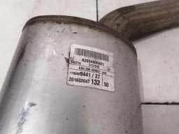 MERCEDES-BENZ Mercedes C W205 Exhaust Silencer A2054906921 Exhaust Muffler OM651 — thumbnail 7