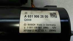 MERCEDES-BENZ MERCEDES CLS W218 W205 W212 W204 Starter Engine A6519062800 Starter OM651 — thumbnail 6