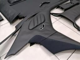 BENTLEY BENTLEY ARNAGE T MULLINER BLACK LEATHER Roof Lining PV108888PA Leather Sky — thumbnail 3