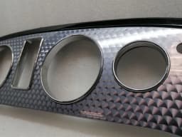 BENTLEY BENTLEY ARNAGE T Dashboard Veneer ENGINE TURNED PU102212PF RIGHT HANDLE RHD — thumbnail 3