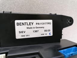 BENTLEY 2006 BENTLEY ARNAGE T Auto Climate Control PA113177PD Climate Control Panel A/C HVAC — thumbnail 6