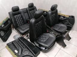 BENTLEY BENTLEY ARNAGE T Mulliner ARNAGE T Seat Seats Interior Set BLACK LEATHER SET — thumbnail 2