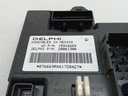 CHEVROLET Chevrolet Corvette C6 Z06 LS7 Fuse Box 15916669 Fuse Box — thumbnail 2