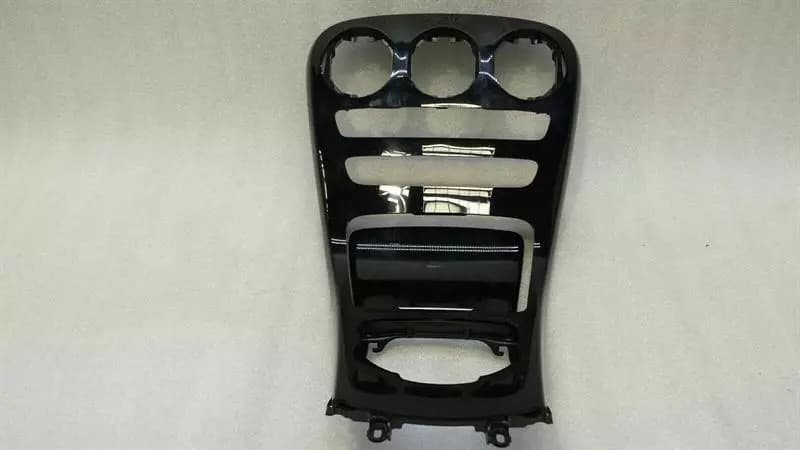 MERCEDES-BENZ Mercedes C Class W205 Console Trims A2056805107 Console Wooden Bar Set Black